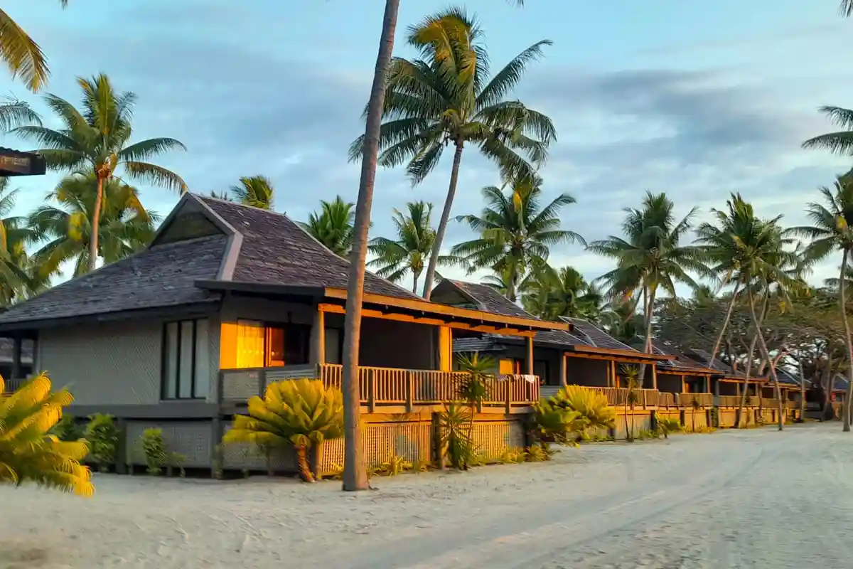 beach front bures at the doubletree resort